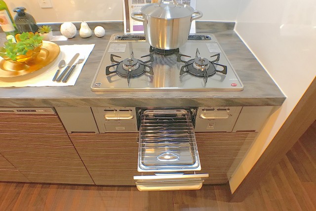 月島リバーハウス キッチン