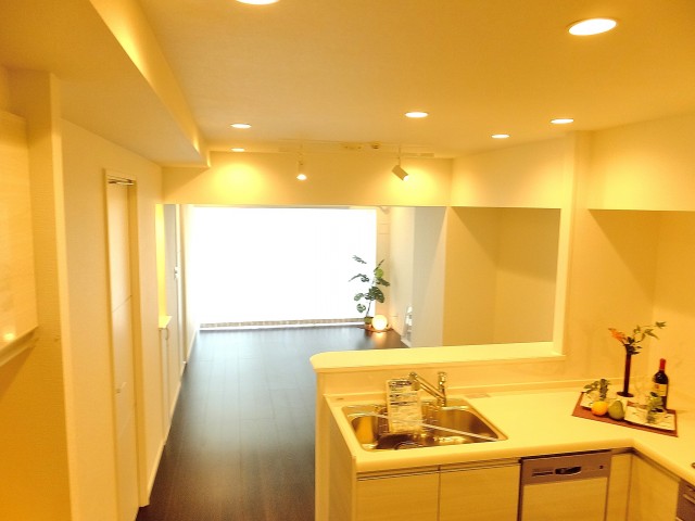 シルキーハイツ九段南2号館　リビングダイニングキッチン