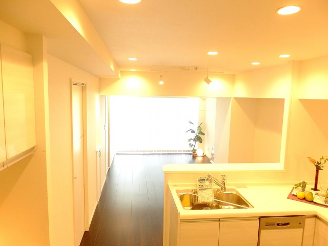 シルキーハイツ九段南2号館　リビングダイニングキッチン