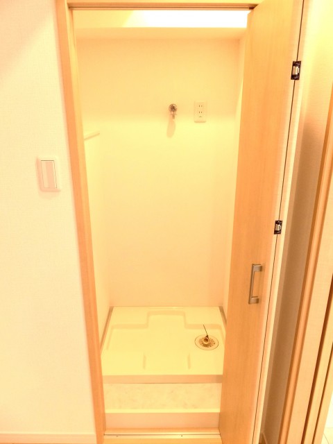 ライオンズプラザ芝公園　洗濯機置場