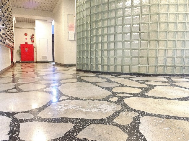 マンション白金苑　エントランスホール