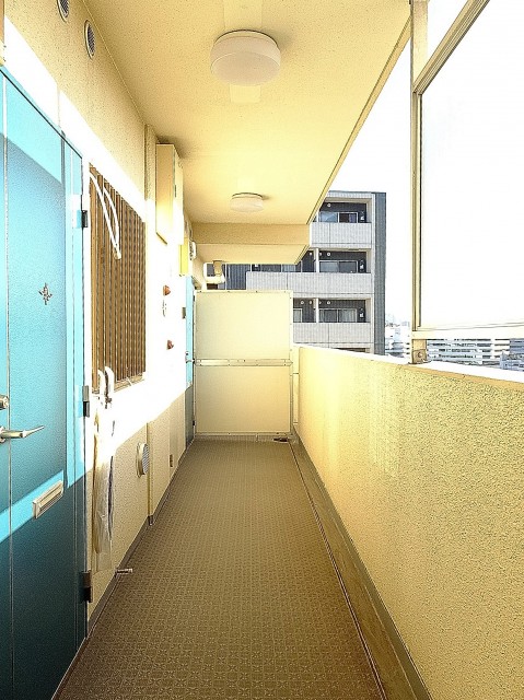 ニックハイム飯田橋　共有廊下
