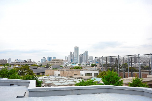 シャンボール代々木上原　屋上眺望