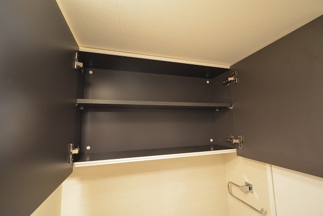 第3桜新町ヒミコマンション　トイレ吊戸棚