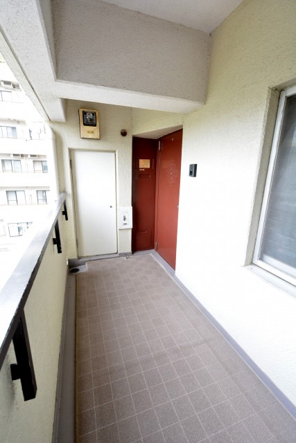 東中野パークマンション　玄関扉外観