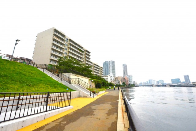 月島リバーハウス　外観