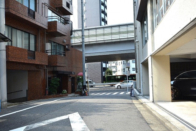 南青山高樹町ハイツ　前面道路