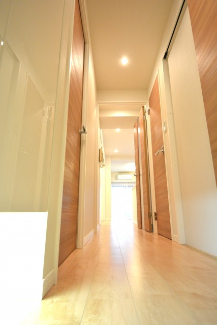 朝日プラザ梅ヶ丘　廊下　201