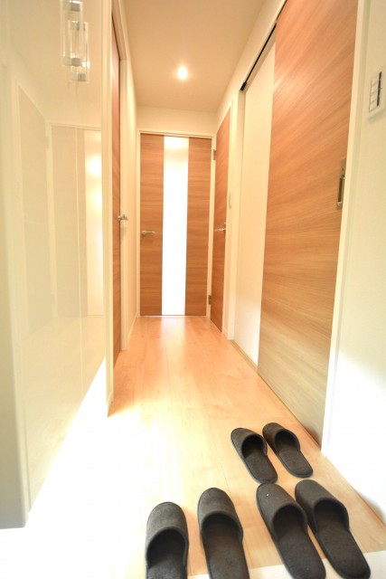 朝日プラザ梅ヶ丘　廊下　201