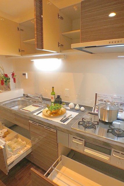 月島リバーハウス キッチン