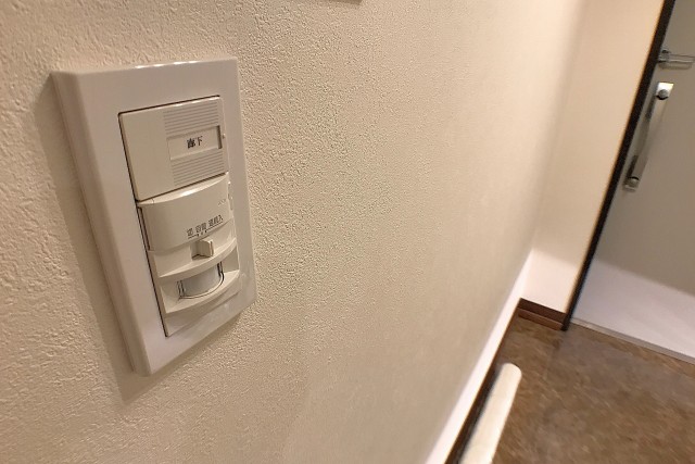 月島リバーハウス 玄関