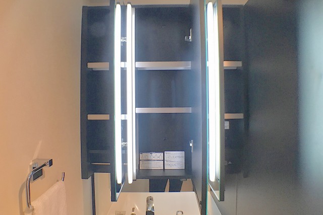 月島リバーハウス 洗面