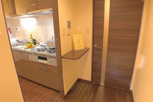 月島リバーハウス キッチン