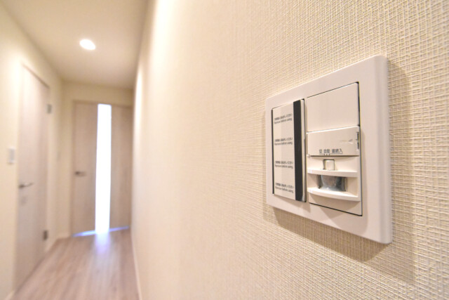 松風園コーポ 玄関