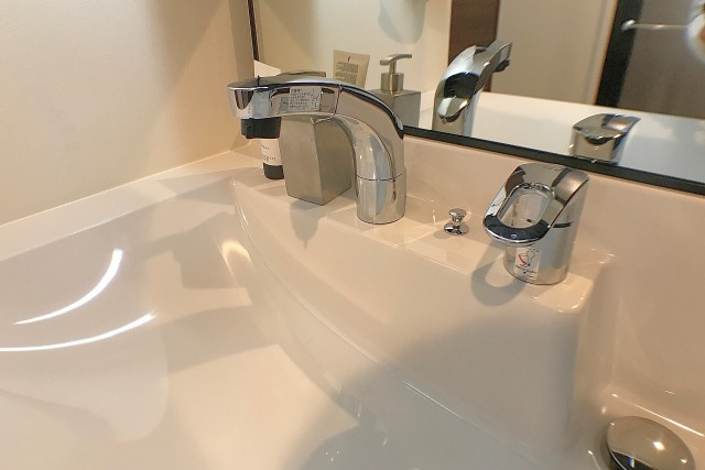 月島リバーハウス 洗面