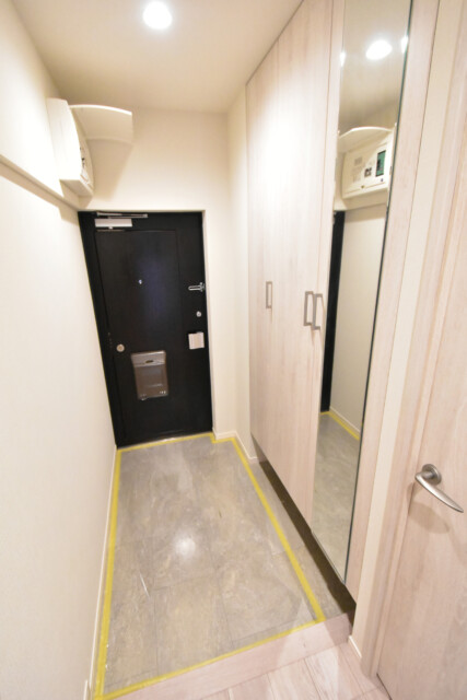 松風園コーポ 玄関