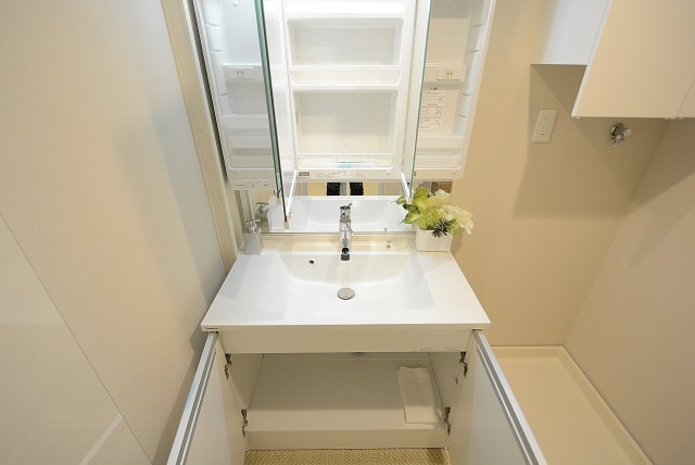 古河松原マンション 洗面