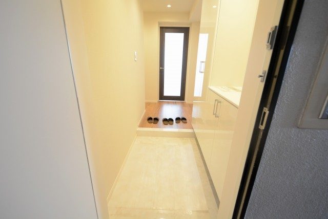 パークハイム上馬 玄関