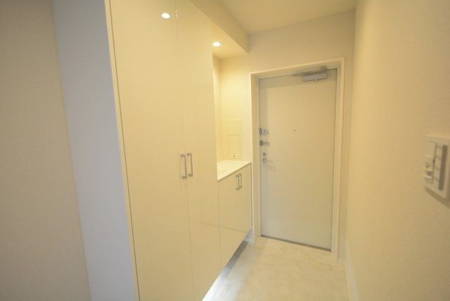 パークハイム上馬 玄関