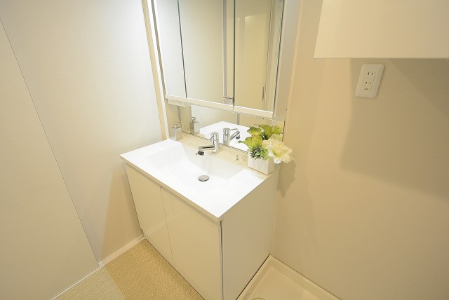 古河松原マンション 洗面