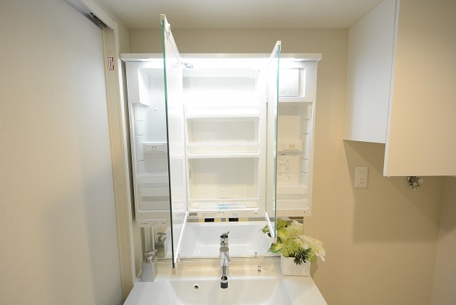 古河松原マンション 洗面