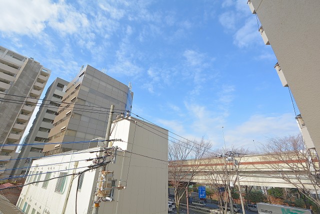 古河松原マンション バルコニー