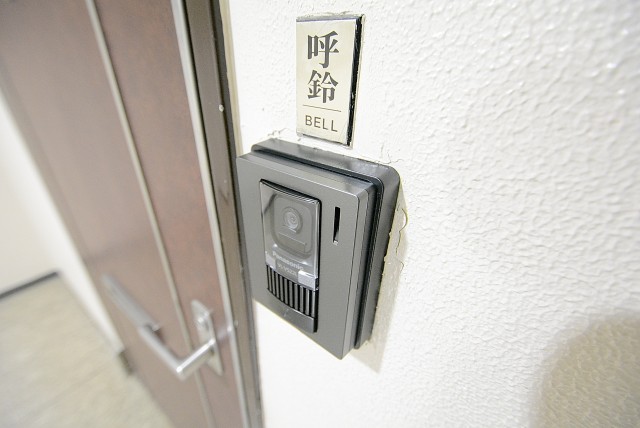 古河松原マンション 玄関