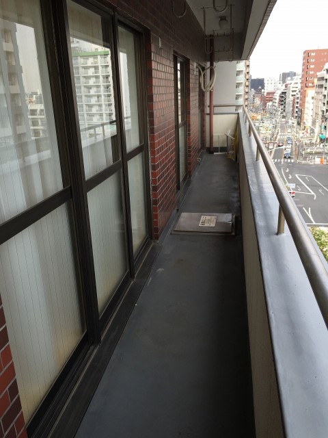 グレース市ヶ谷　バルコニー