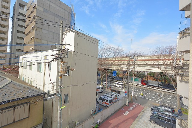 古河松原マンション バルコニー