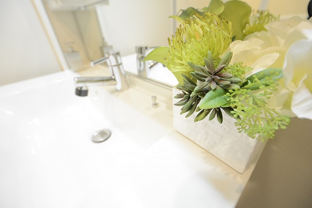 古河松原マンション 洗面