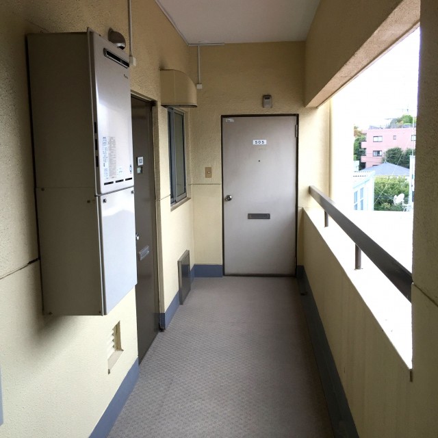 代々木グランドハイツ　外廊下
