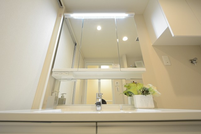 古河松原マンション 洗面