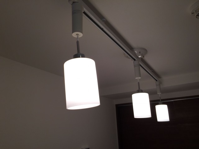 代々木グランドハイツ　ダイニングキッチン照明
