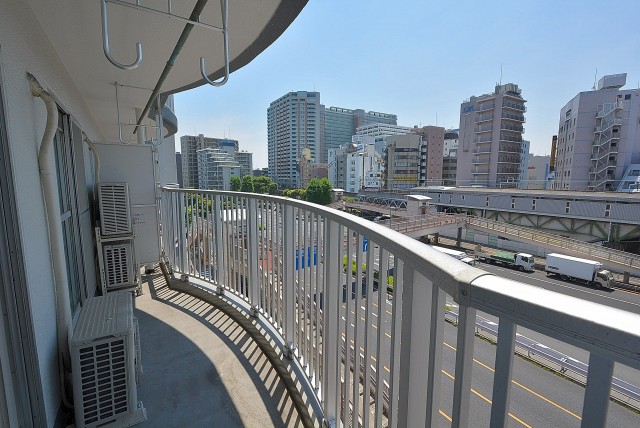 大森ハイツ バルコニー