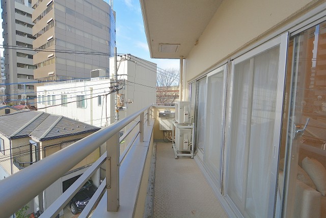 古河松原マンション バルコニー
