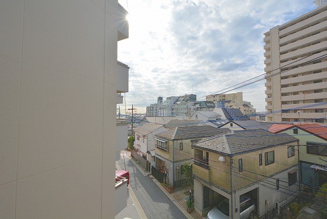 古河松原マンション バルコニー