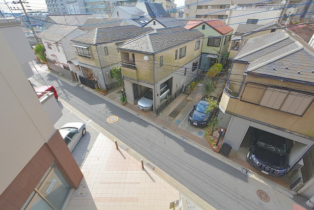 古河松原マンション バルコニー