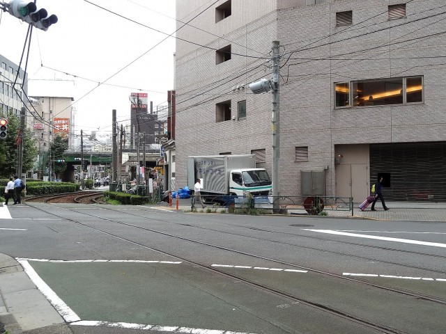 パールハイツ大塚　踏切