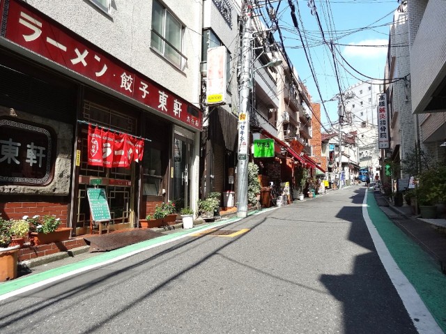 渋谷藤和コープ　前面道路