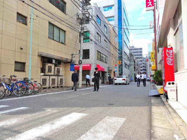 日本橋センチュリー21　前面道路