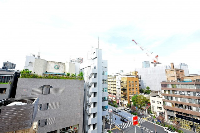 ダイアパレス麻布十番　西側眺望