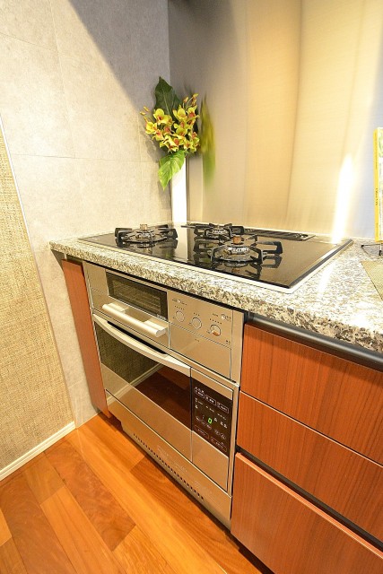 赤坂タワーレジデンス　3.9帖のキッチン設備