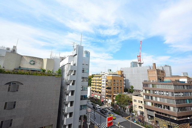 ダイアパレス麻布十番　西側眺望