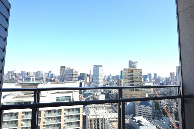 赤坂タワーレジデンス　4.4帖のDEN眺望