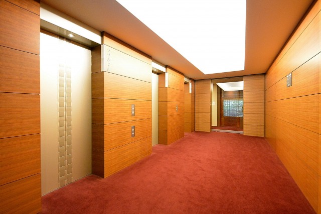 赤坂タワーレジデンス　共有施設のエレベーター