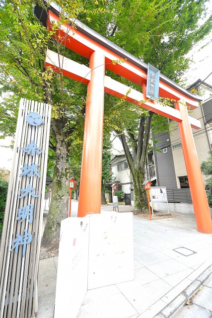 赤城神社・パークコート神楽坂　赤城神社