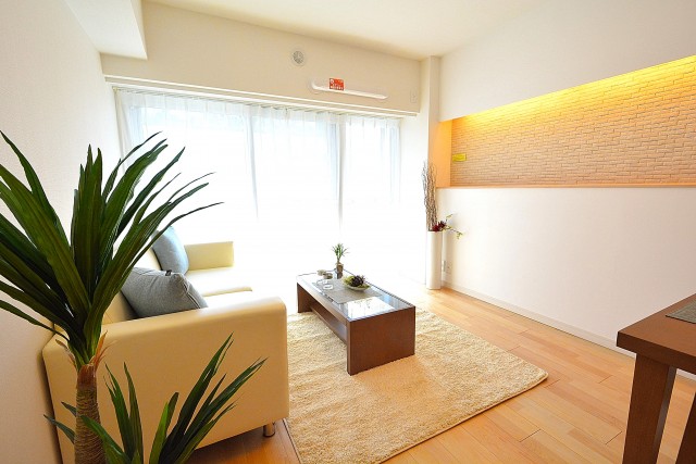 フジタ関口マンション　リビング