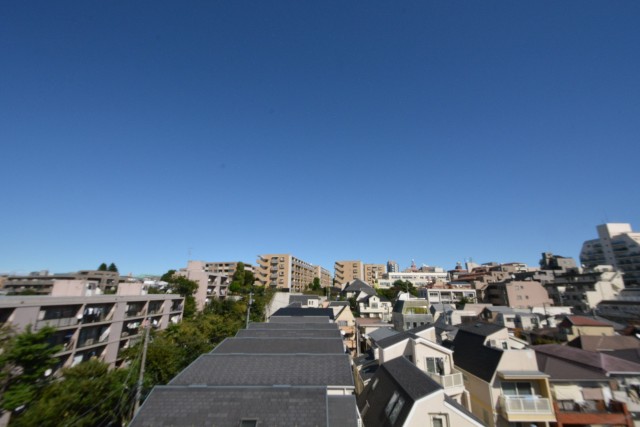 千石明穂ハイツ　玄関前眺望