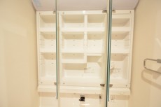 サンパークマンション高田馬場　洗面台三面鏡