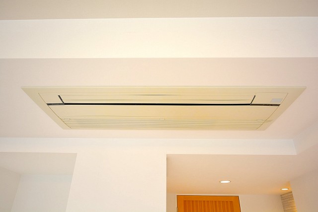 赤城神社・パークコート神楽坂　19.4帖のLDKのエアコン